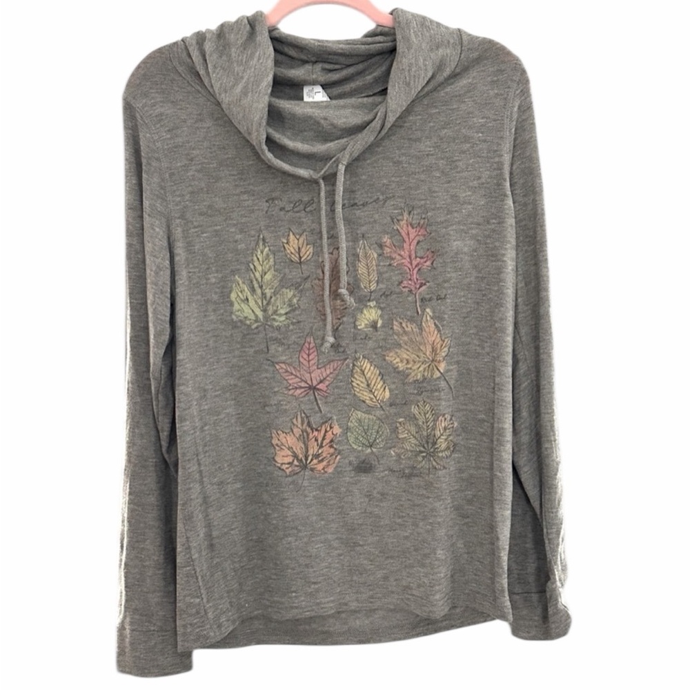 Women’s Long Sleeve Top - Size Large - Pre-Loved - Color: Grey